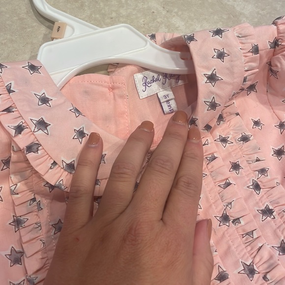 Rachel Riley London Ruffle Dress - Size 3 - Picture 3 of 3